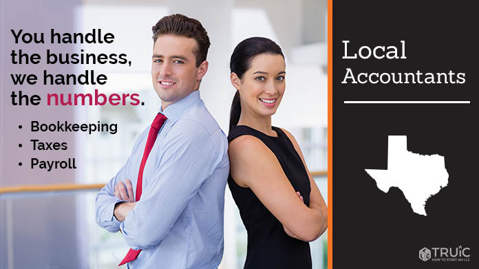 Learn about local accountants in Texas.