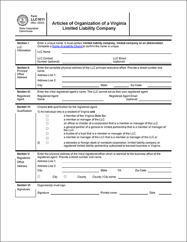 Acta Constitutiva Virginia