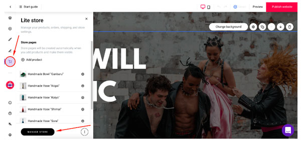 How to add ecommerce to Zyro