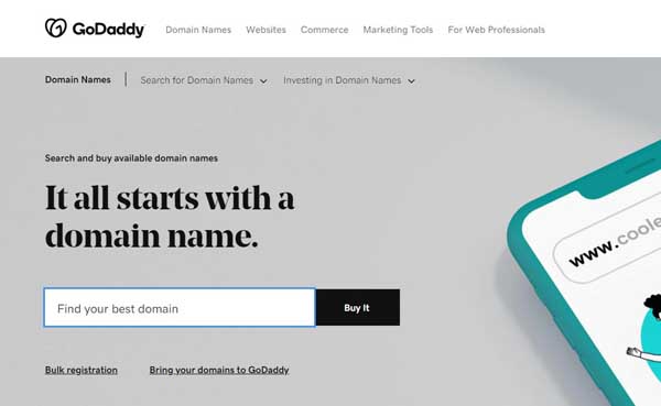 How to buy a domain.