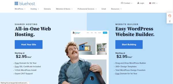 How to use Bluehost.