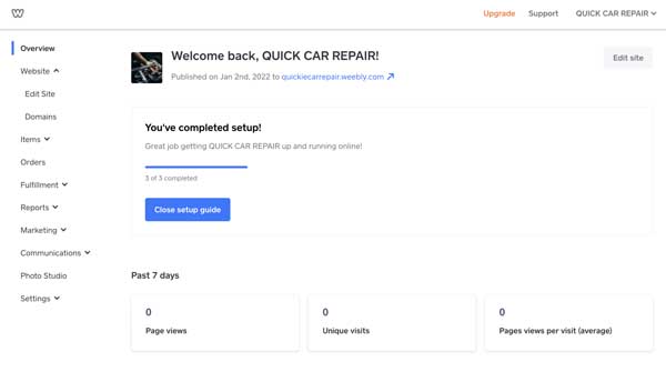 How to set up Weebly SEO.