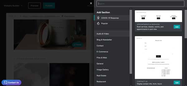 How to build a website for a local store.