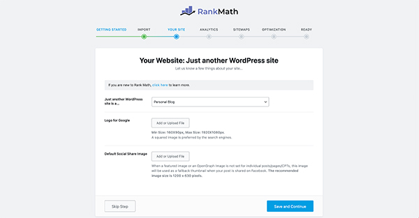 WordPress SEO example.