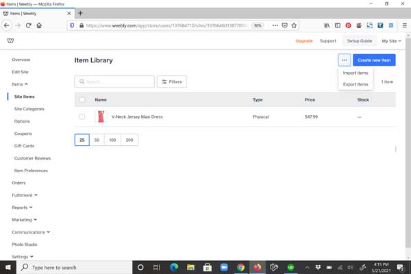 How to make a Weebly ecommerce site.