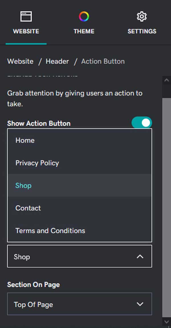 How to build a website for a local store.