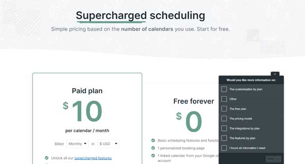Examples of sites made with Hubspot.