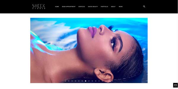 Examples of sites made with Square.