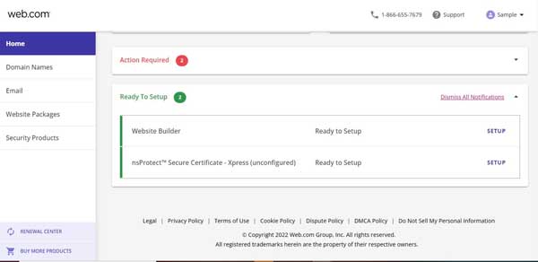 How to get a Web.com SSL certificate.