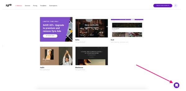 Zyro customer service review.