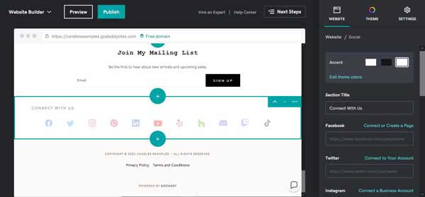 How to build a website for a local store.