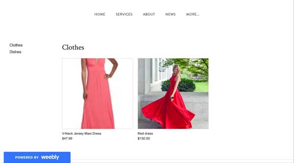 How to make a Weebly ecommerce site.