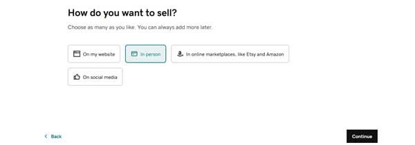 How to build a website for a local store.