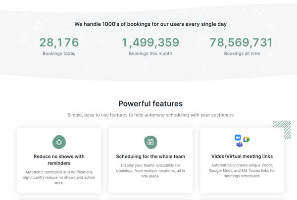 Examples of sites made with Hubspot.