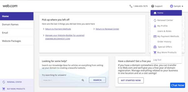How to login to Web.com.