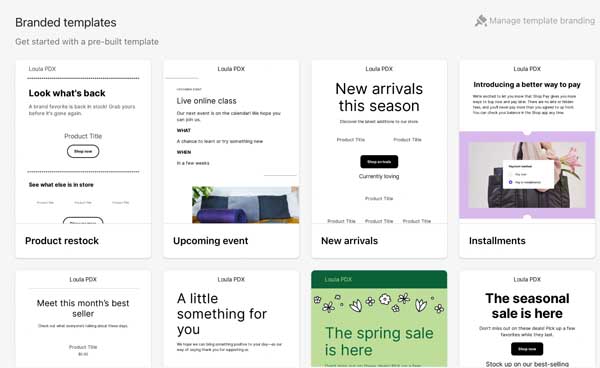How to use Shopify email.