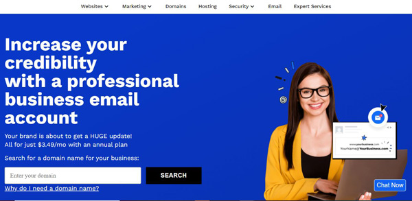 How to use a Web.com business email.