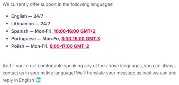 Zyro customer service review.