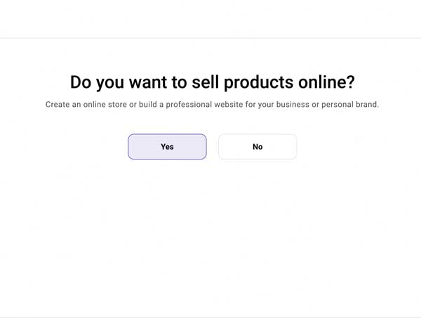 Zyro website builder.