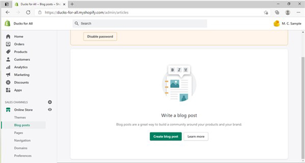 Sign in to Google Analytics.