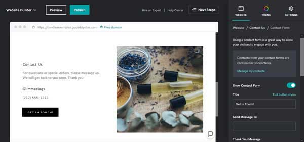 How to build a website for a local store.