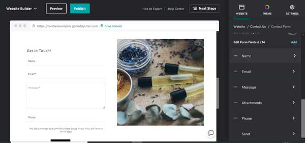 How to build a website for a local store.