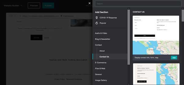 How to build a website for a local store.