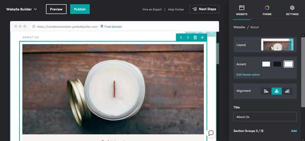 How to build a website for a local store.
