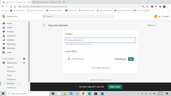 How to make a Shopify website.