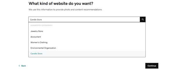 How to build a website for a local store.
