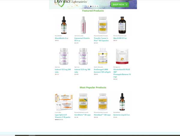 Examples of sites made with Square.