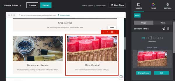 How to build a website for a local store.