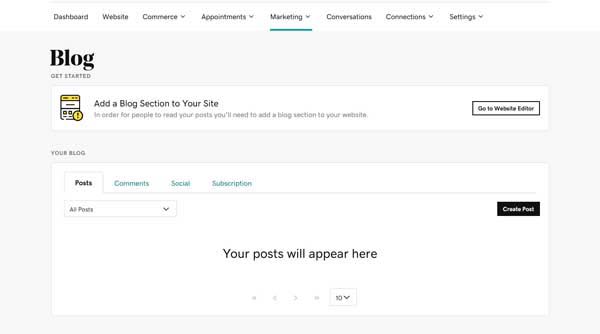 How to build a website for a local store.