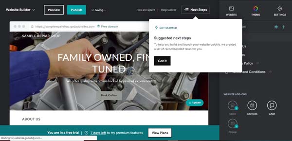 How to build an online store screenshot.