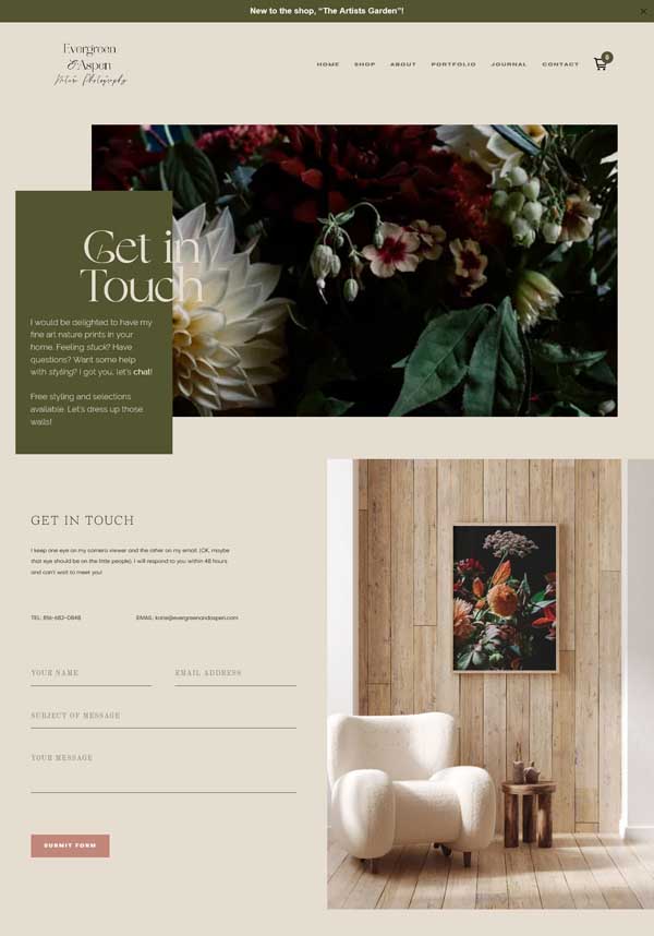 How to make a contact us page.