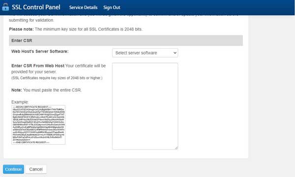 How to get a Web.com SSL certificate.