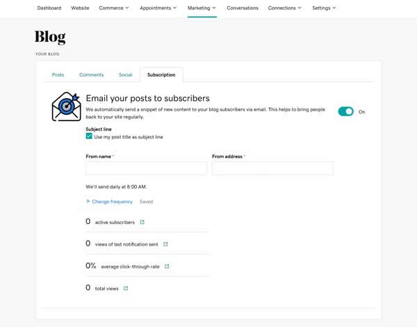 How to build a website for a local store.