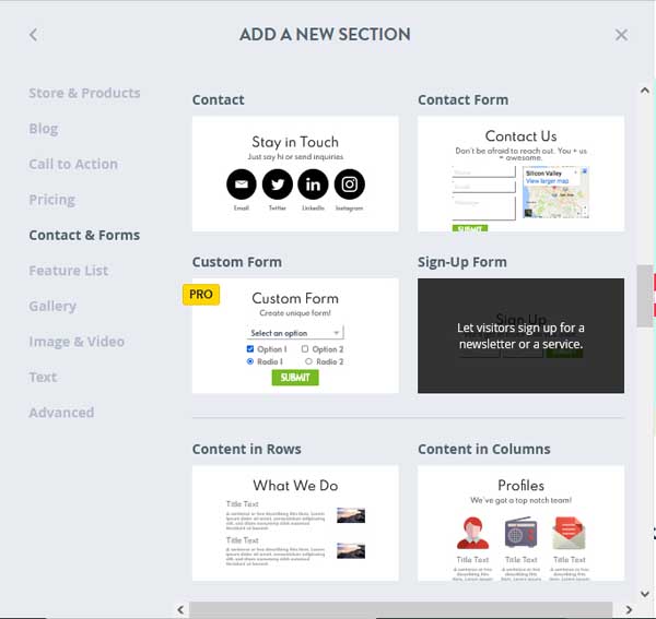 Review of Strikingly website builder.