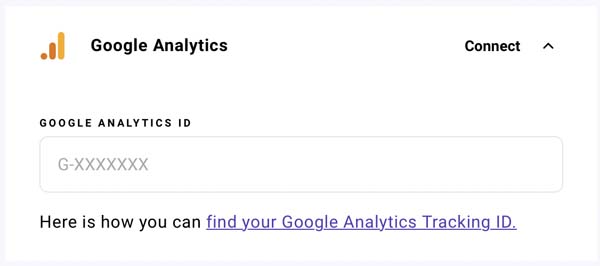How to add Google Analytics to Zyro example.