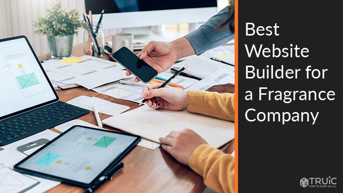 People designing a website together.