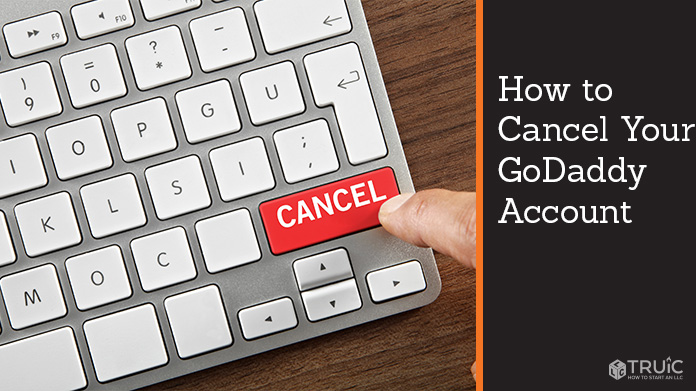 A keyboard with a red cancel button.