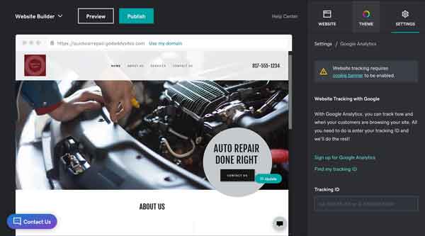 Turn on a cookie banner for your website.