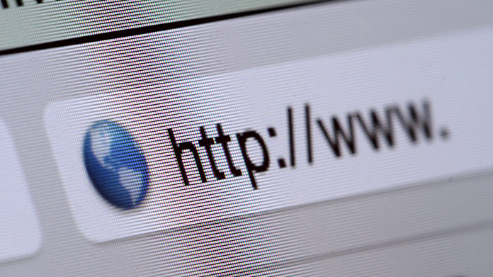 A URL search bar displaying http://www.