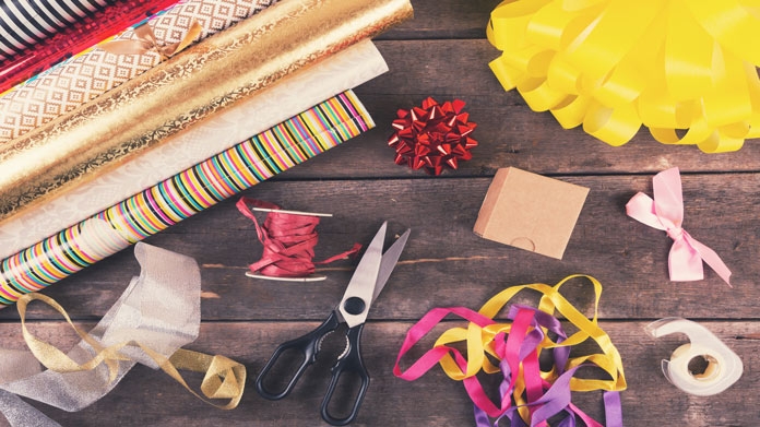 Gift wrapping supplies