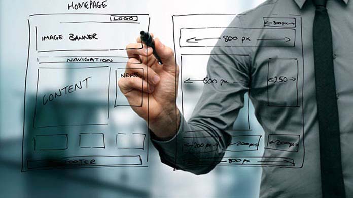 Webpage design outlines
