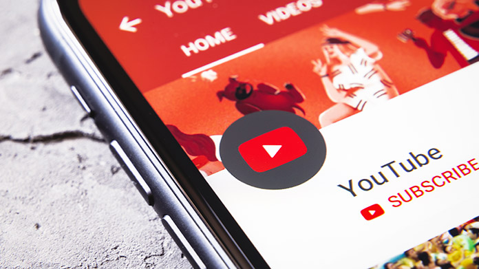 The YouTube logo
