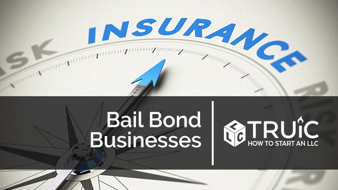Compass needle pointing towards blue insurance logo