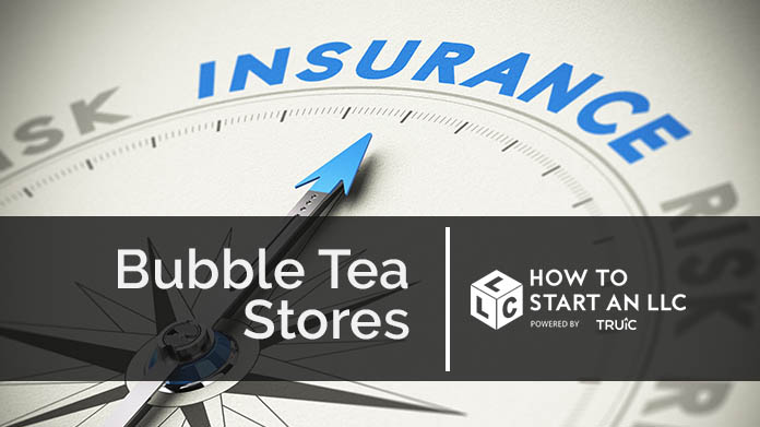 Compass needle pointing towards blue insurance logo
