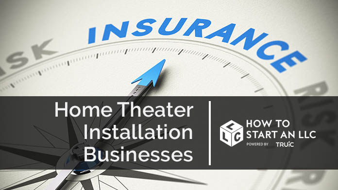 Compass needle pointing towards blue insurance logo