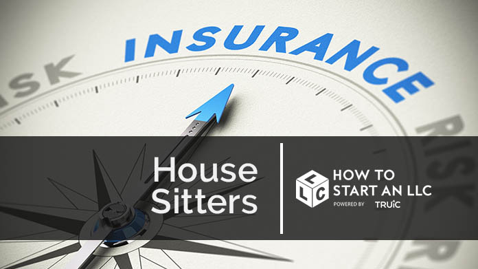 Compass needle pointing towards blue insurance logo